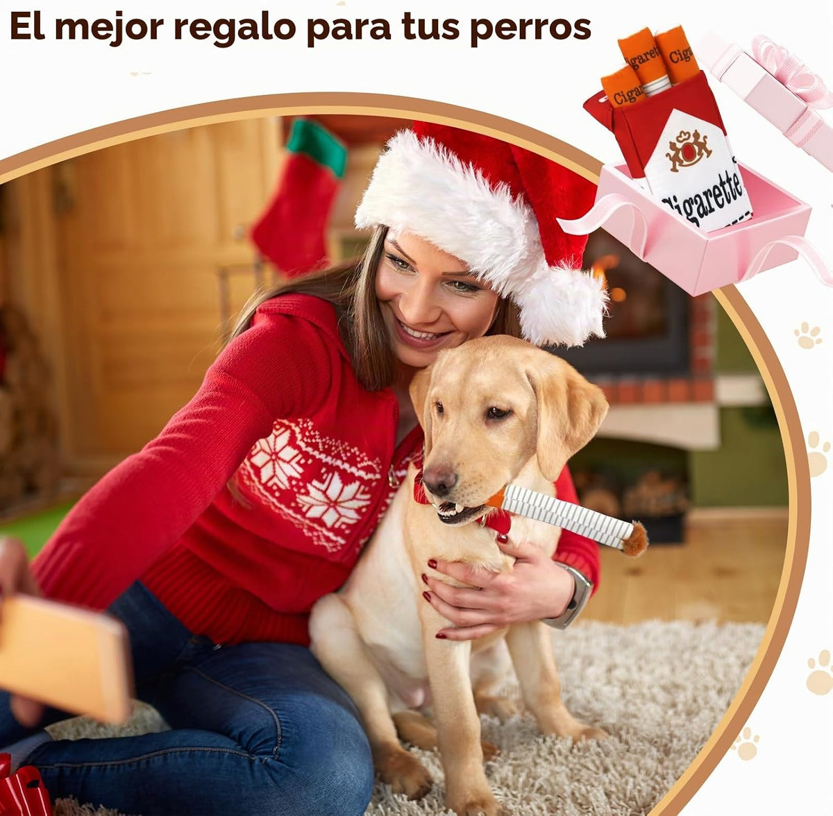 Peluche de Cigarrillos para Perros